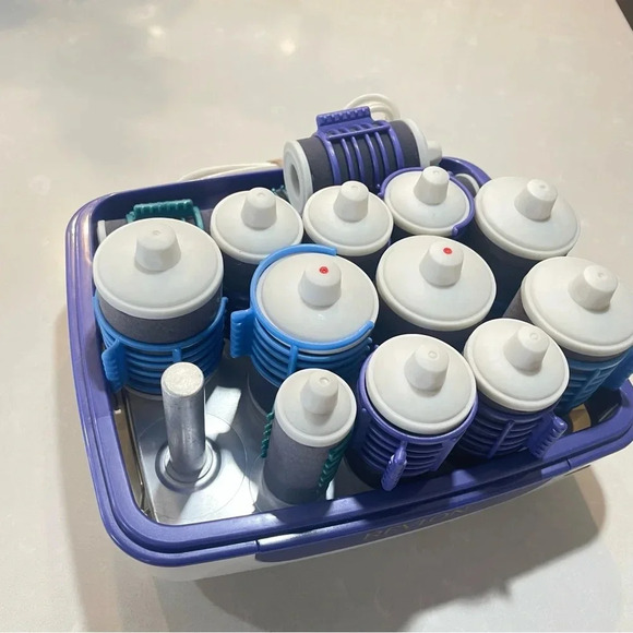 REVLON HOT ROLLERS  BOX SET LONG LASTING PROTECTIVE CURLS - Picture 7 of 10